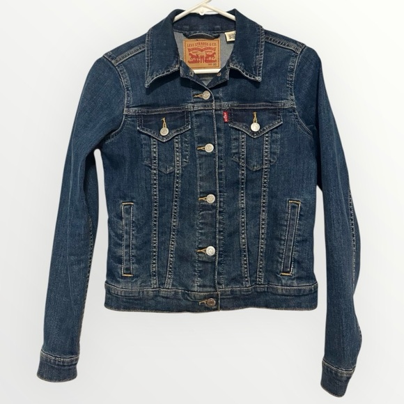 Levi’s Women’s Classic Denim Original Trucker Jacket - Picture 2 of 7